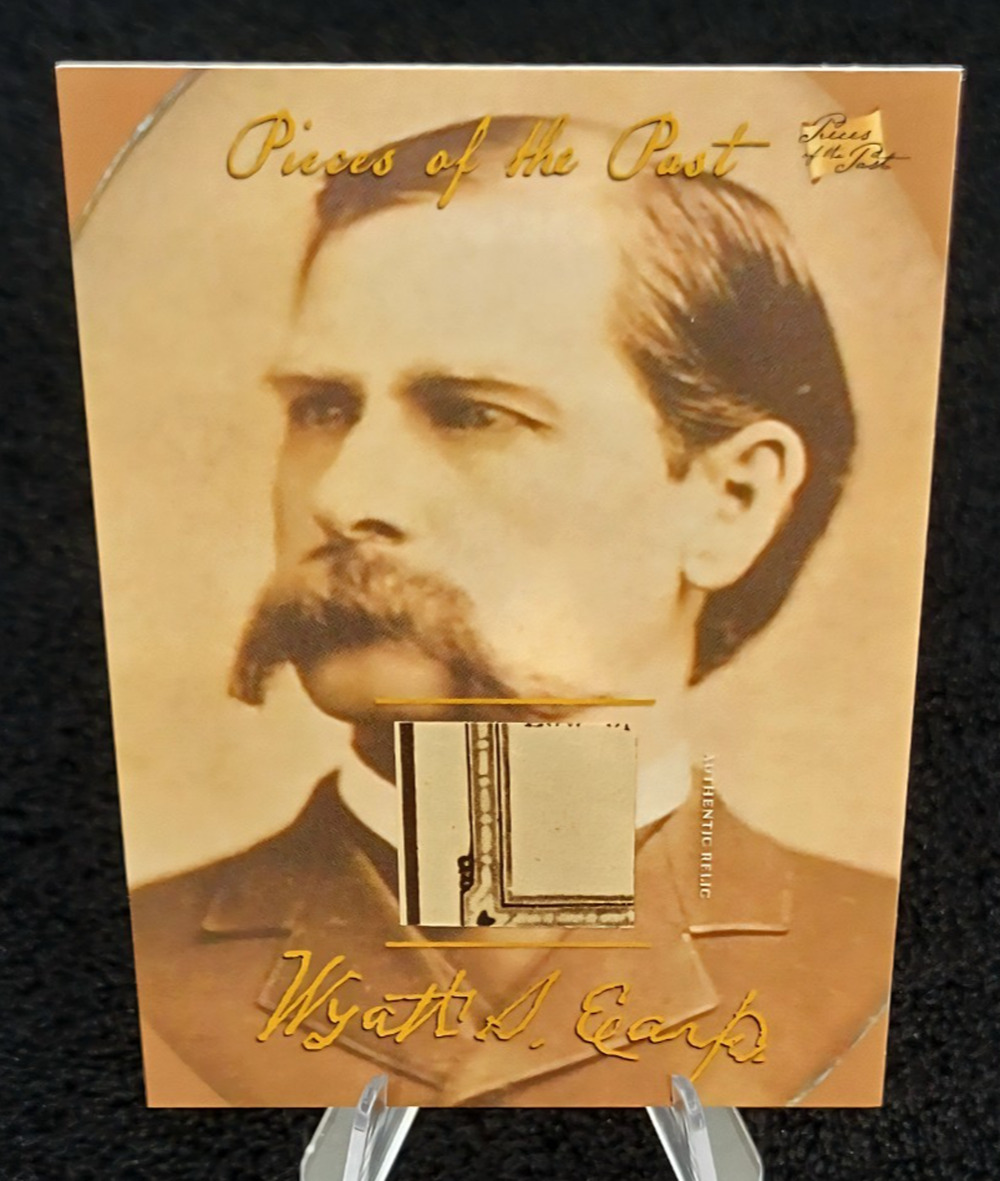 Authentic Lawman Wyatt Earp Bank Note Relic Own a Piece of History OK Corral